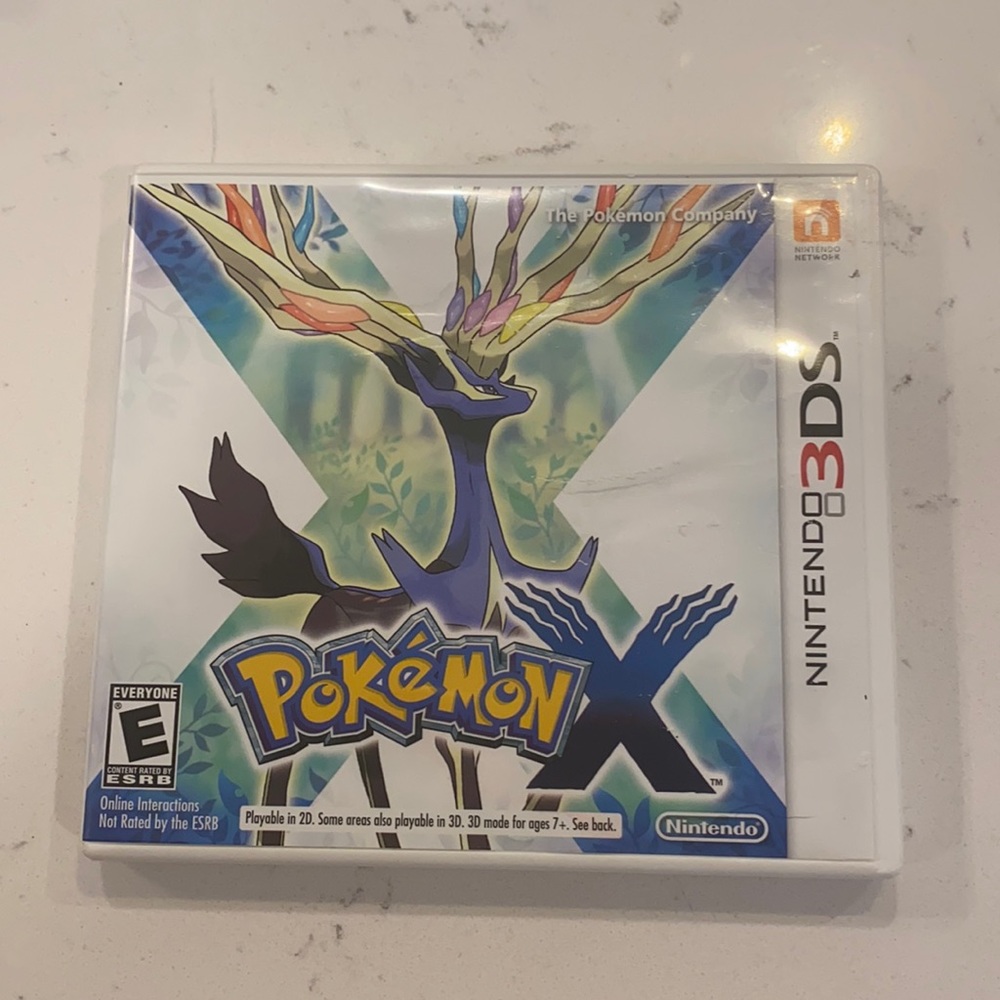 Pokémon X Nintendo 3DS game